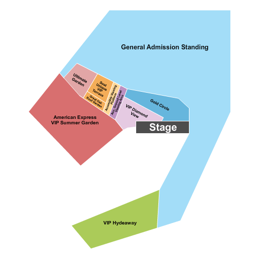 Hyde Park Garth Brooks Seating Chart
